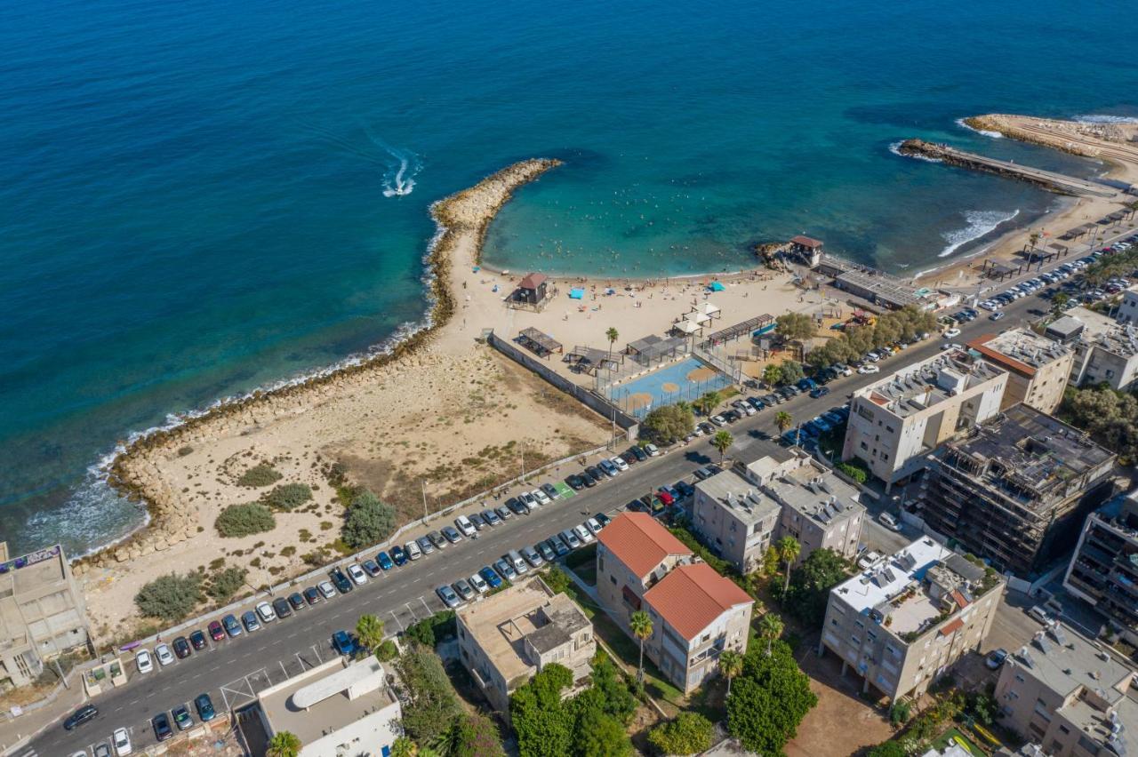Port City Haifa - Bat Galim 25 Mtrs From The Beach & Rambam Eksteriør billede