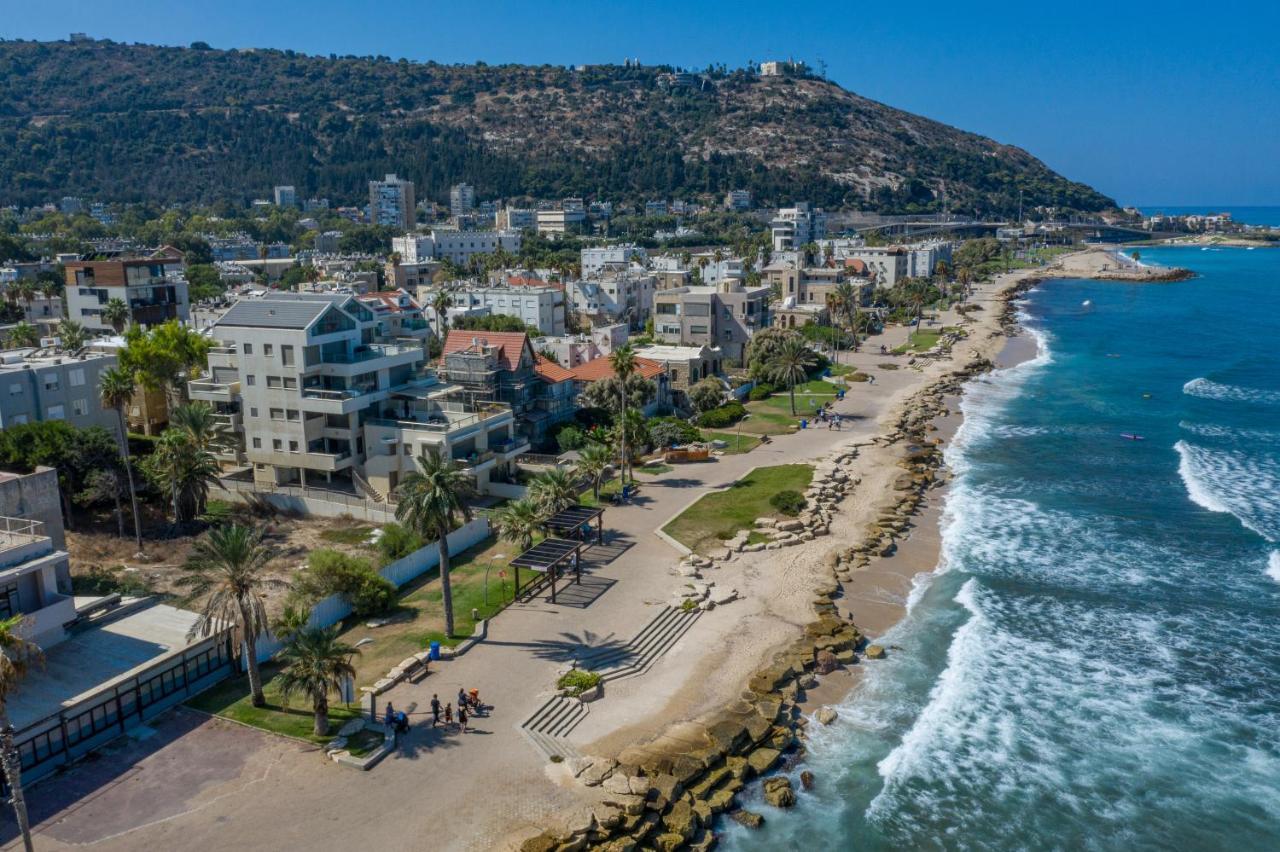 Port City Haifa - Bat Galim 25 Mtrs From The Beach & Rambam Eksteriør billede